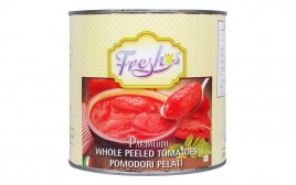 Freshos Premium Whole Peeled Tomatoes Pomodori Pelati  Tin  2550 grams